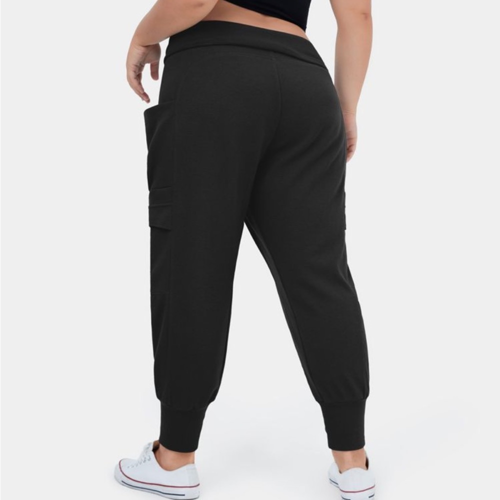 HALARA High Waisted Foldover Side Pocket Plus 3x in black new in bag